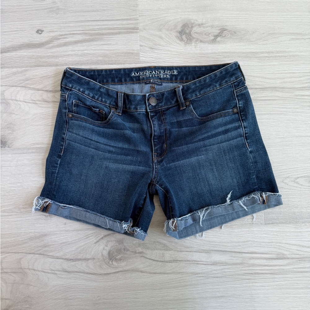 American Eagle Outfitters Women's Blue Denim Shorts
